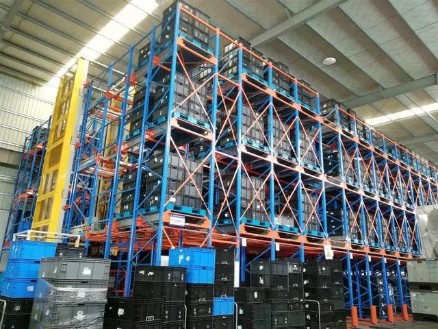 海爾集團電子行業(yè)倉庫貨架塑料托盤應用.jpg